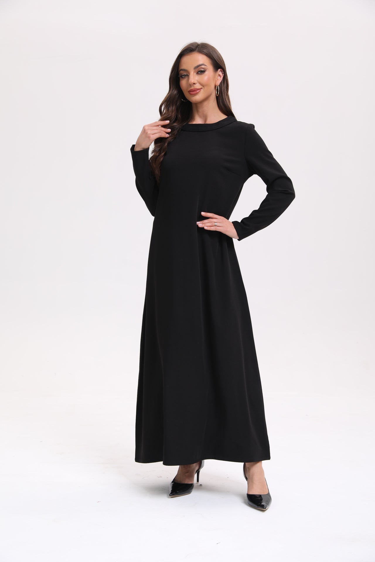 Classic Abaya Set - Black