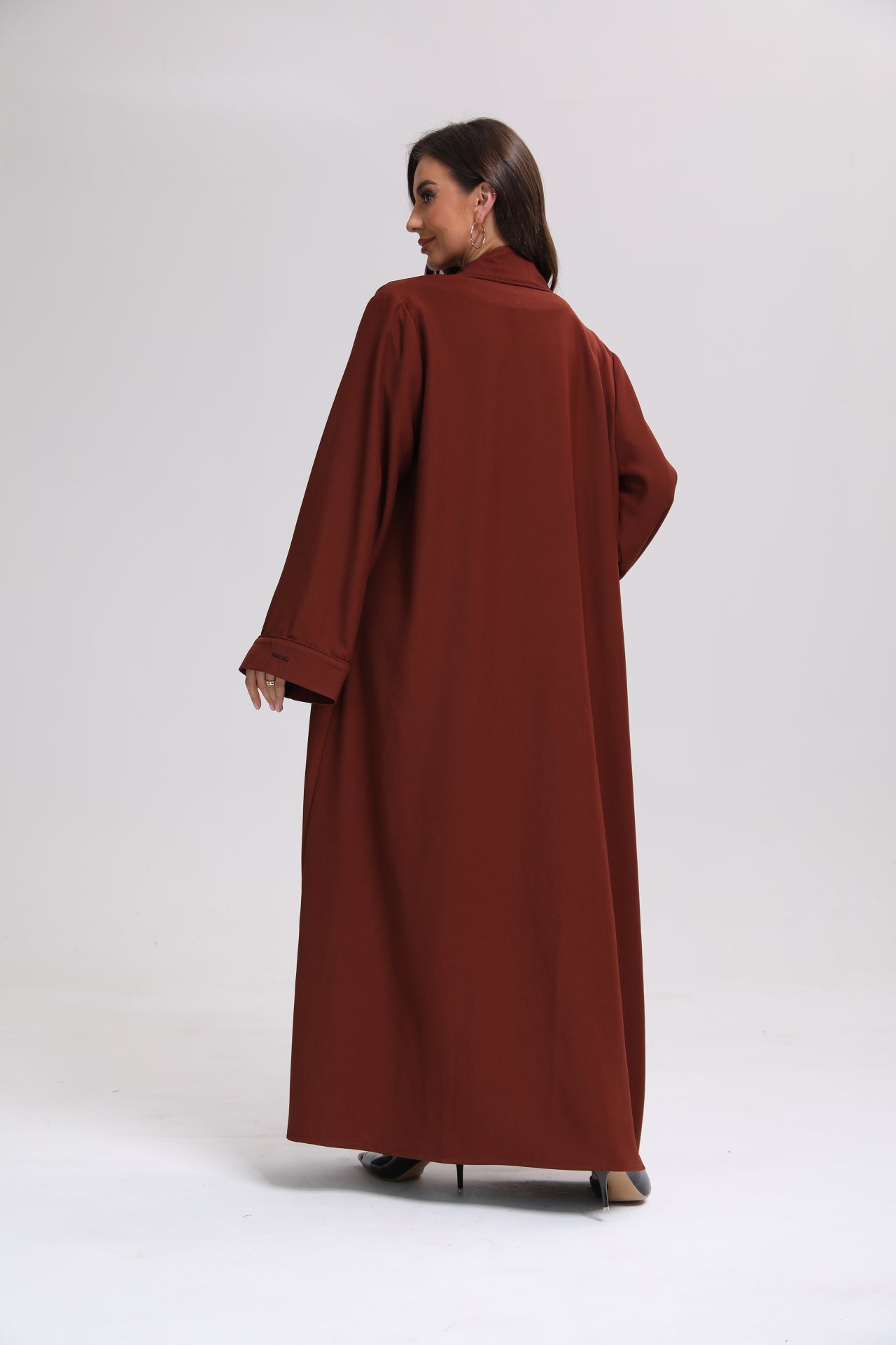 Classic Abaya Set - Bordeaux